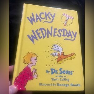 Dr. Seuss Wacky Wednesday Book Copyright 2002